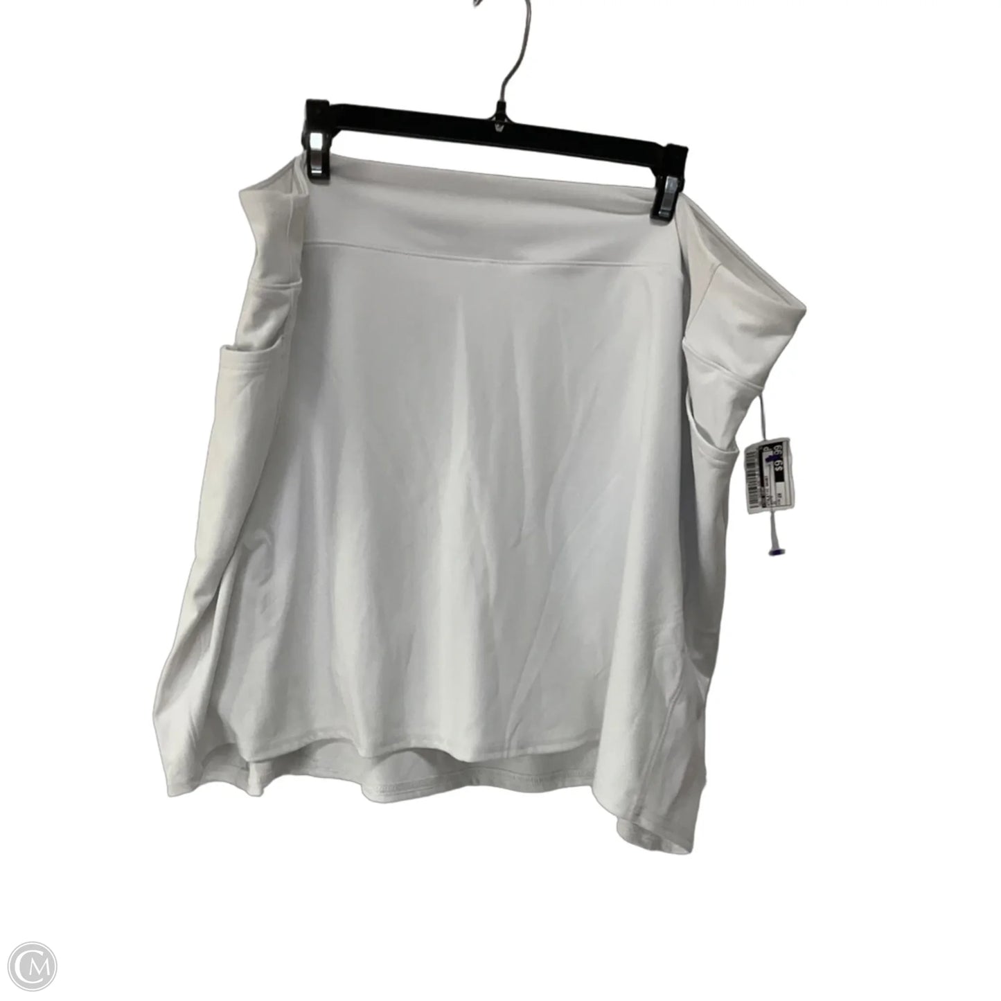 Athletic Skort By Tek Gear In White, Size: 2x