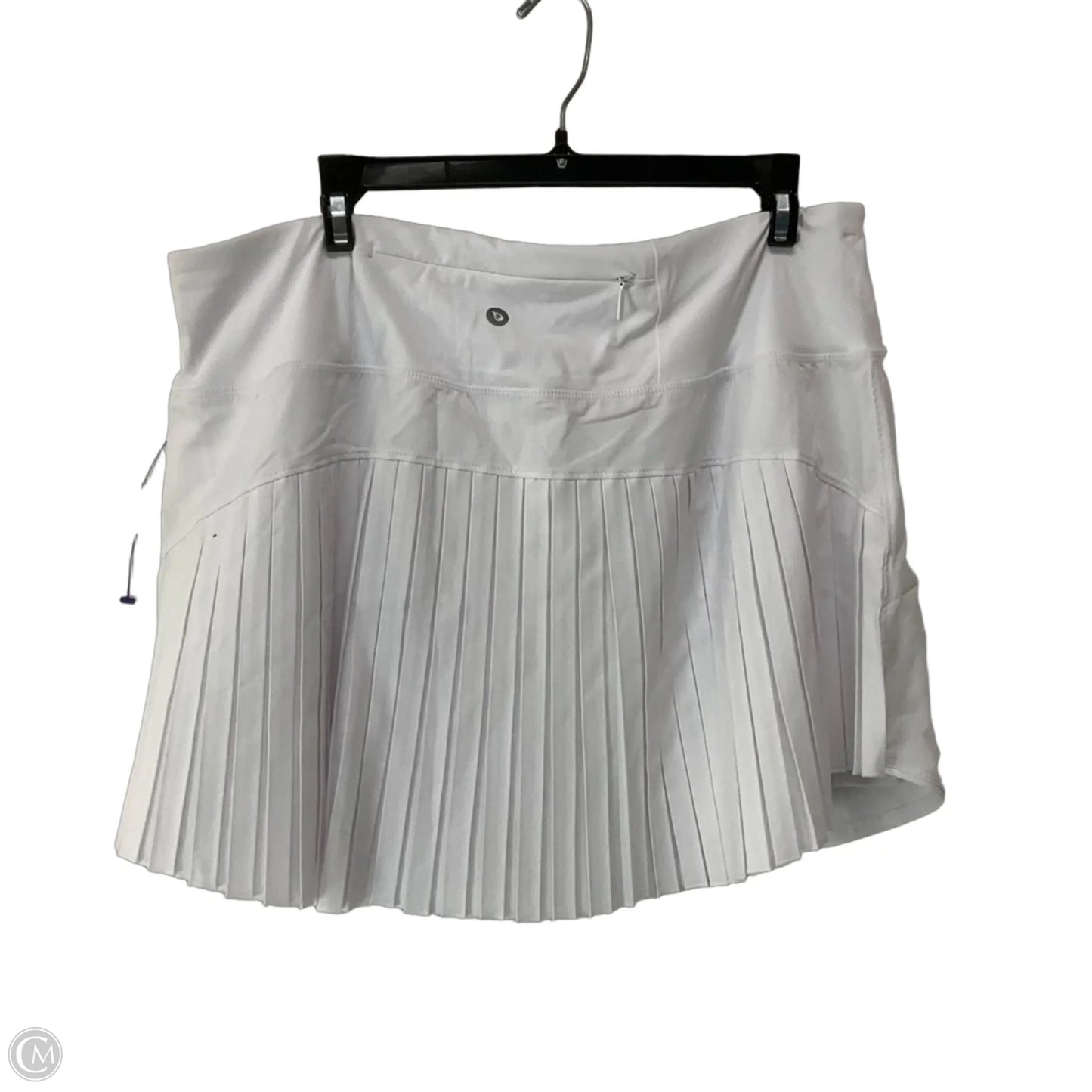 Athletic Skort By Cmf In White, Size: 3x