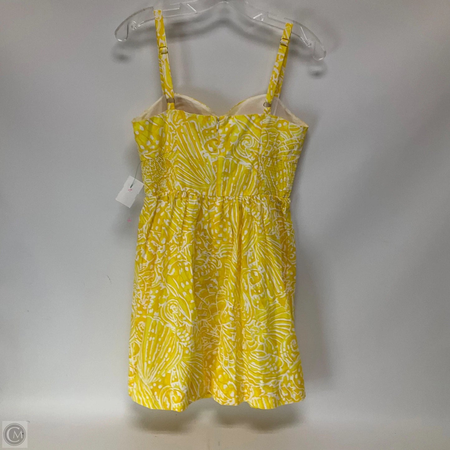 Dress Designer By Lilly Pulitzer In Yellow, Size: 8