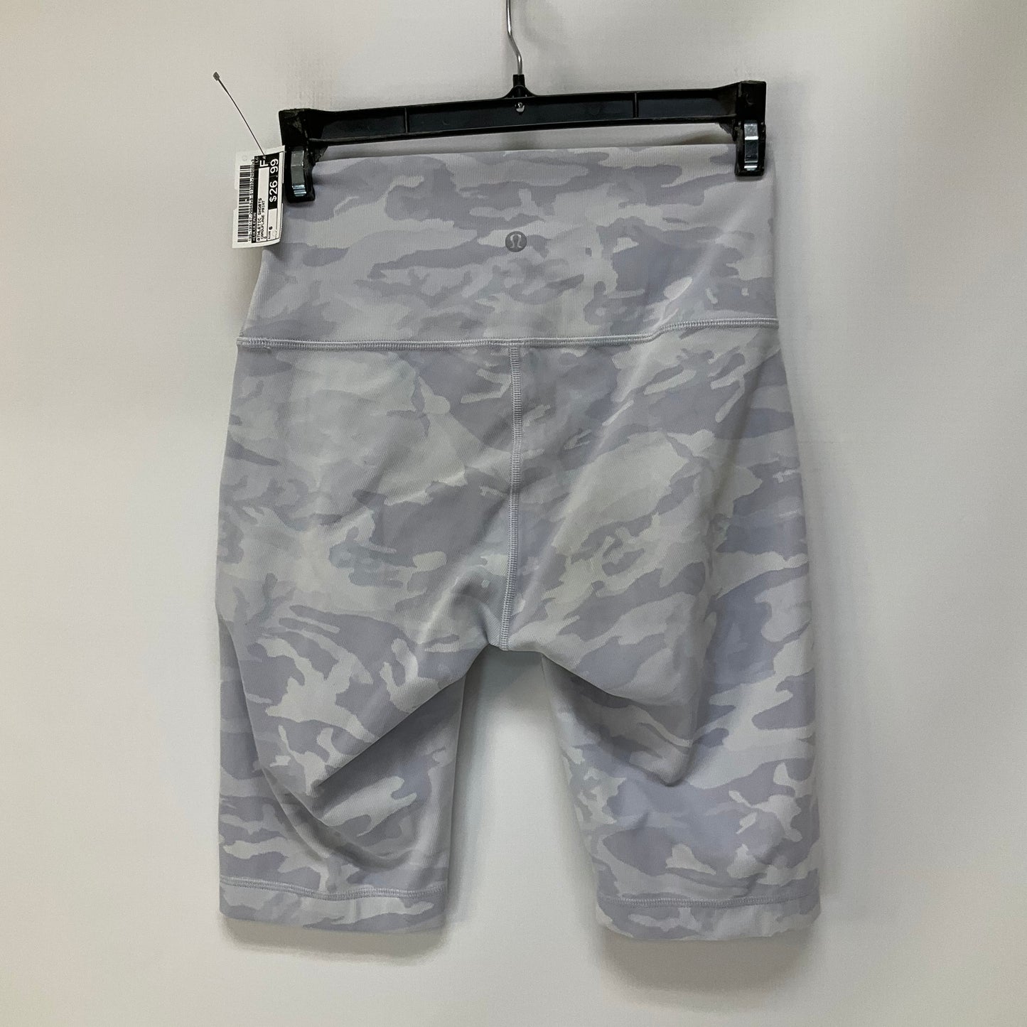 Camouflage Print Athletic Shorts Lululemon, Size 6
