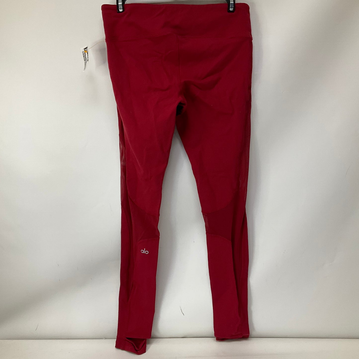 Athletic Leggings By Alo In Red, Size: M