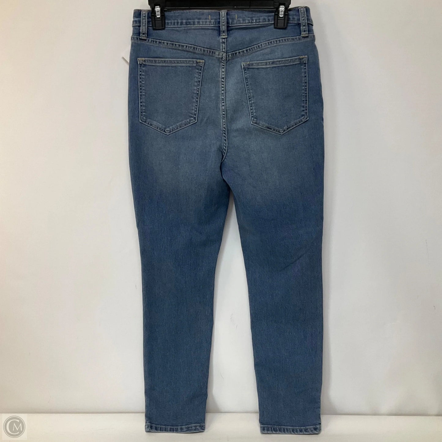 Jeans Skinny By Free People In Blue Denim, Size: 10