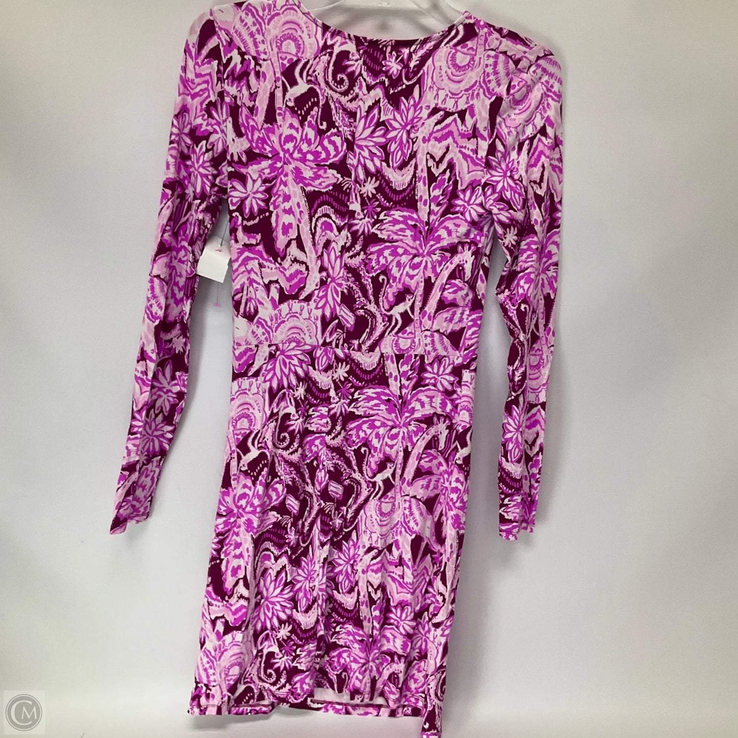 Dress Designer By Lilly Pulitzer In Tropical Print, Size: Xs