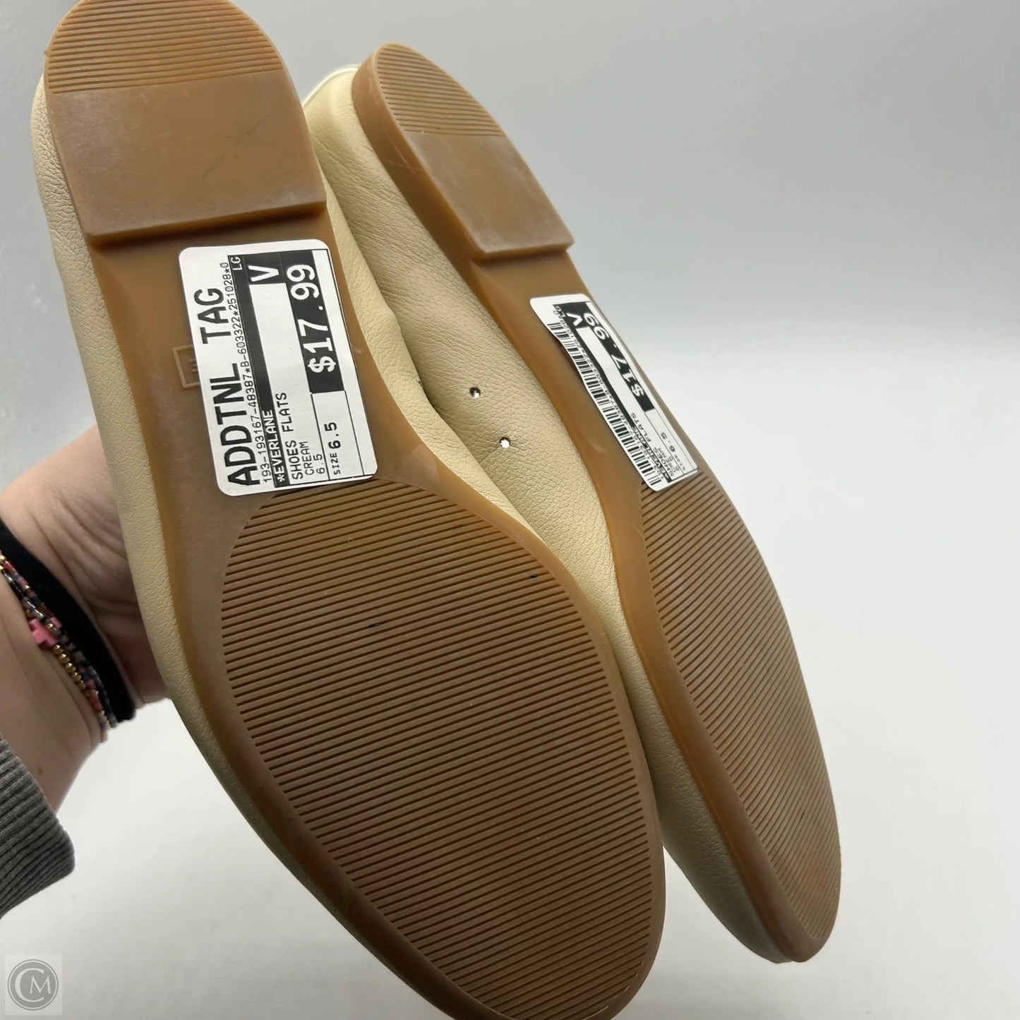 Shoes Flats By Everlane In Cream, Size: 6.5