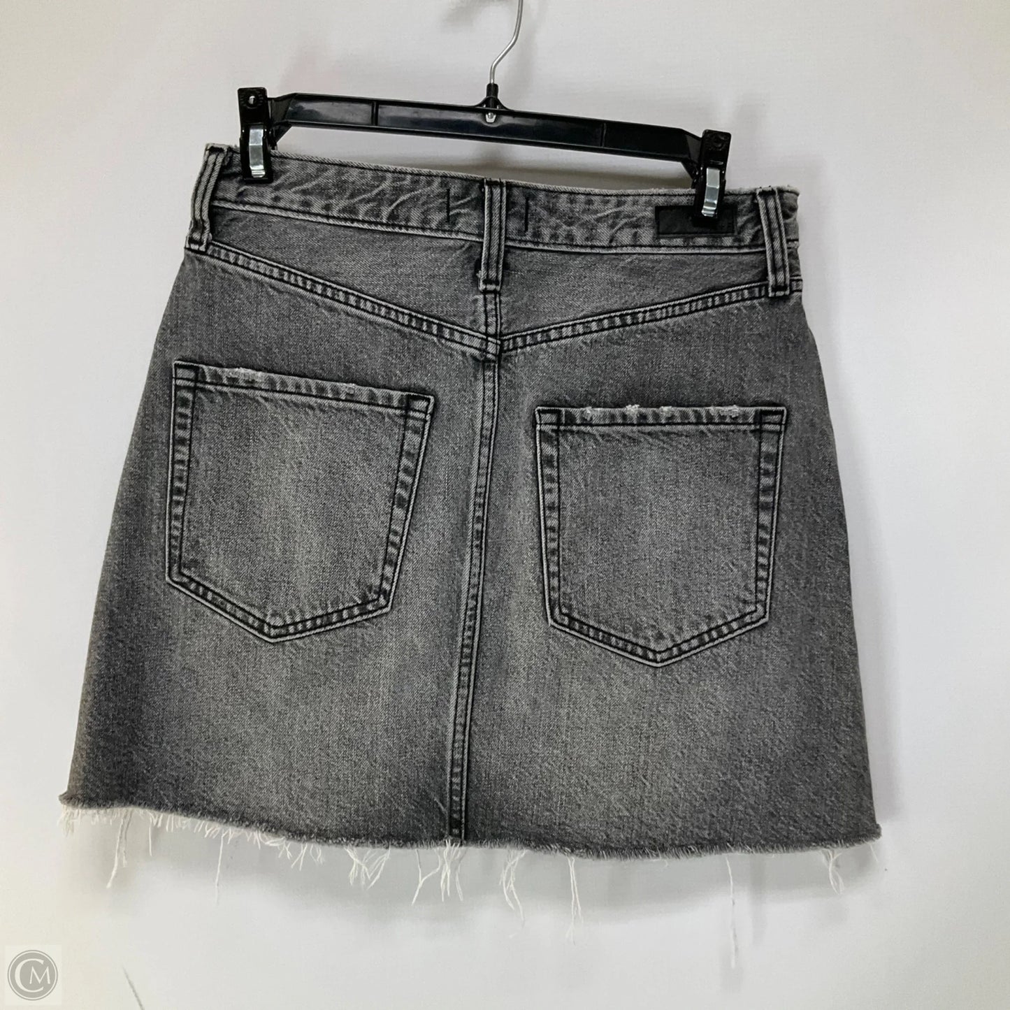 Skirt Mini & Short By Abercrombie And Fitch In Black Denim, Size: 2