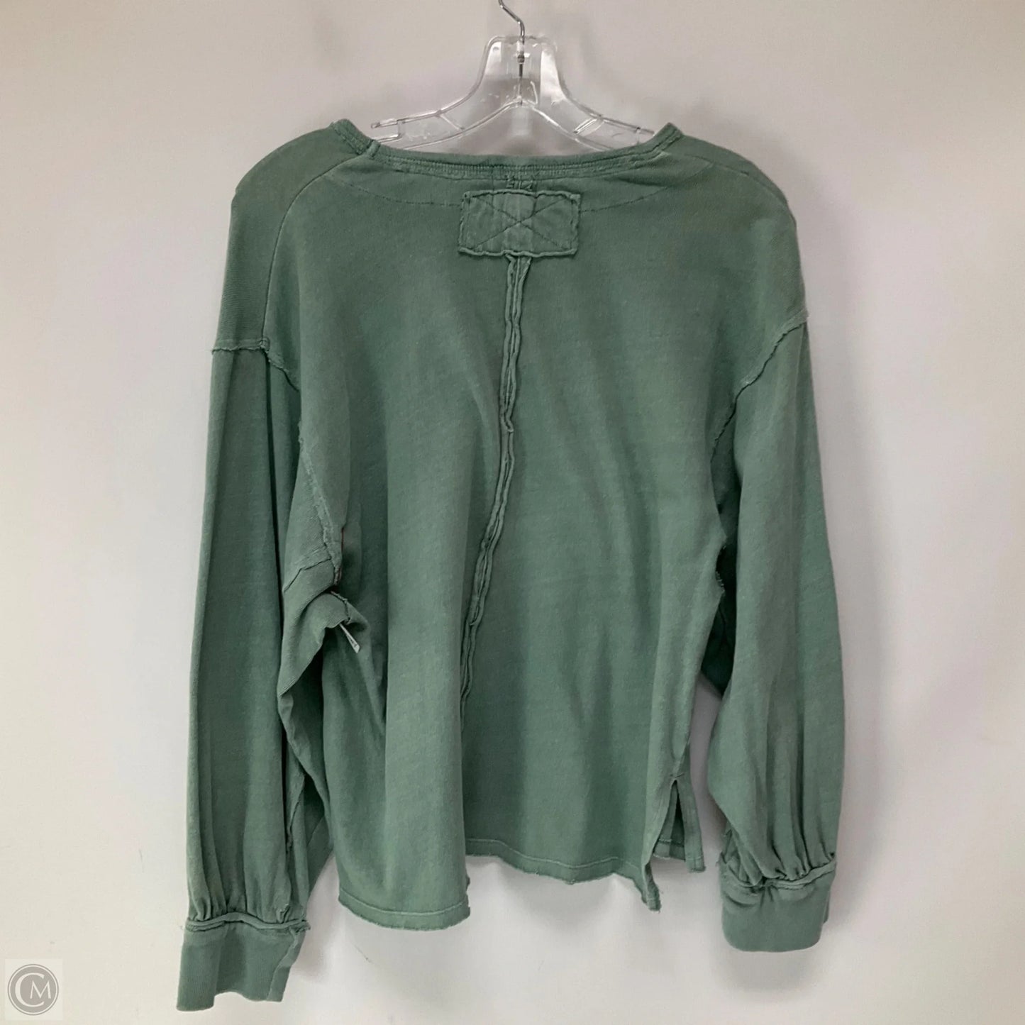 Top Long Sleeve By We The Free In Green, Size: S