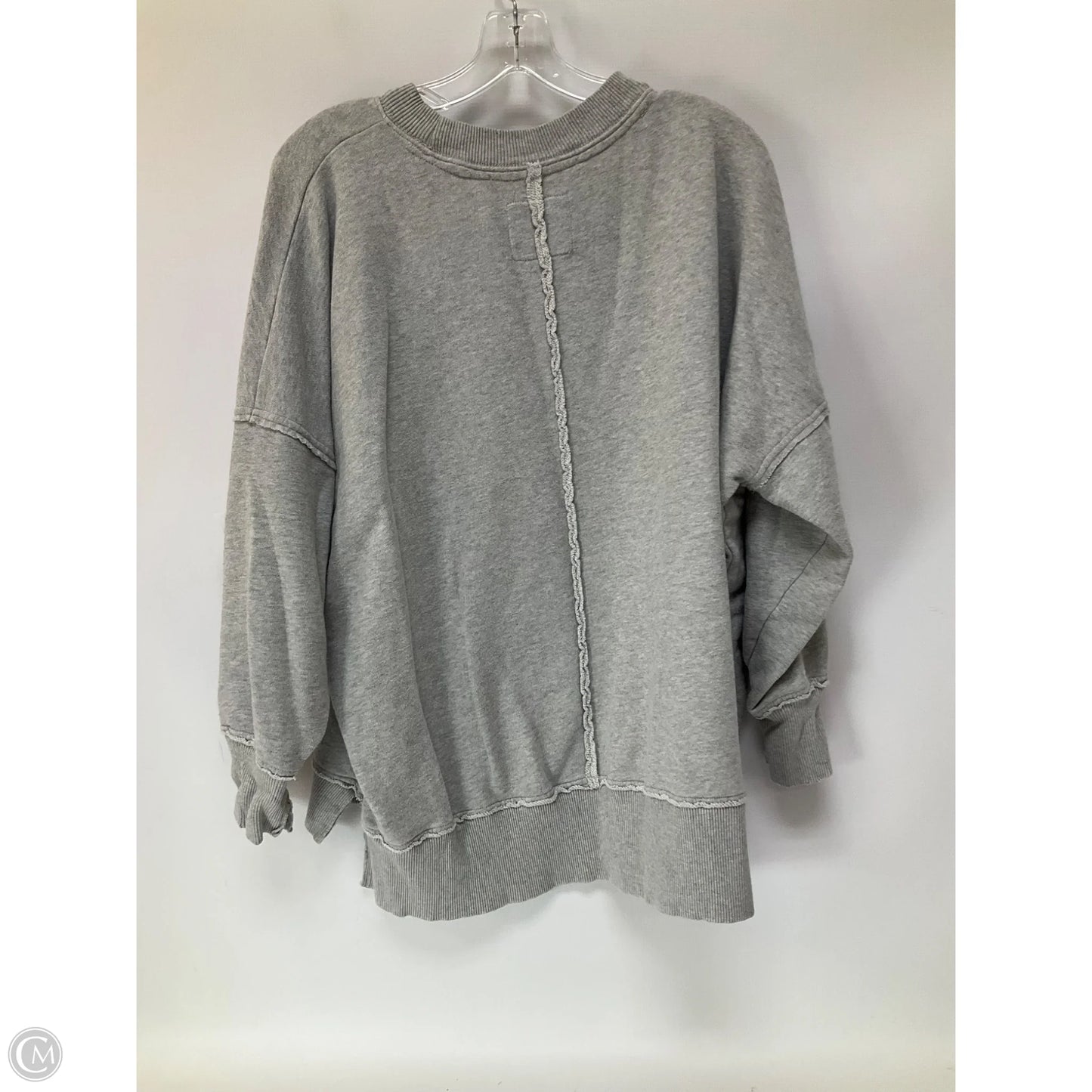Sweatshirt Crewneck By Aerie In Grey, Size: Xs