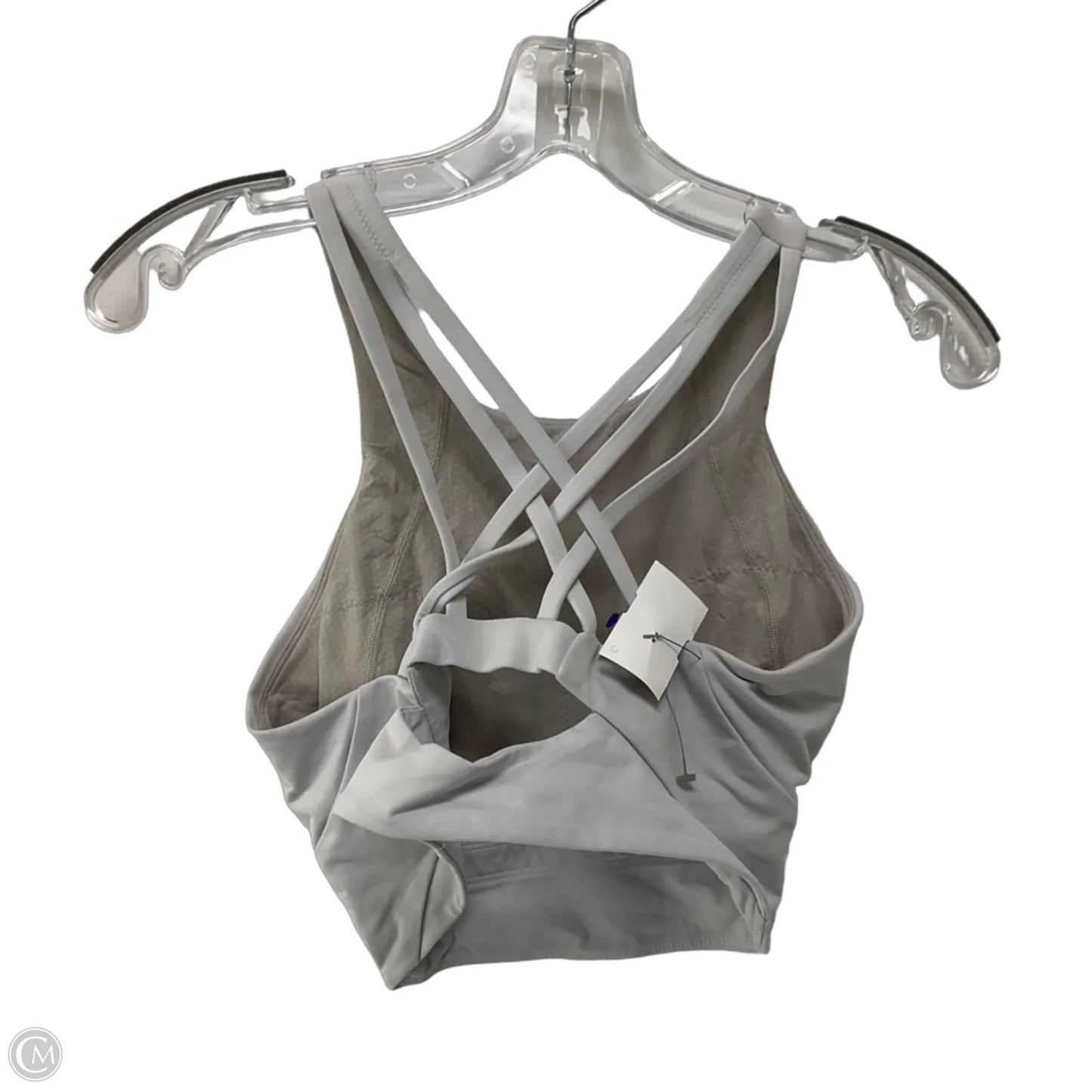 Athletic Bra By Lululemon In Grey, Size: 6