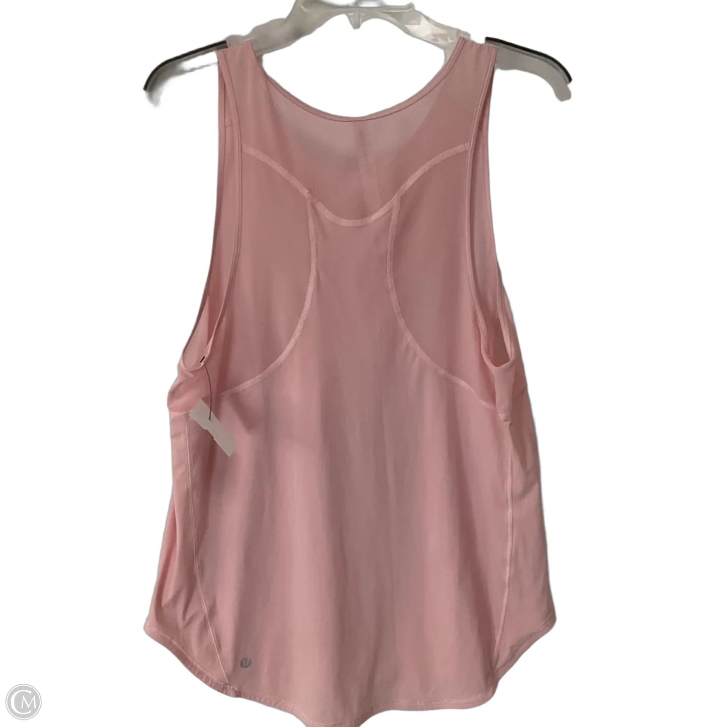 Athletic Tank Top By Lululemon In Pink, Size: 10