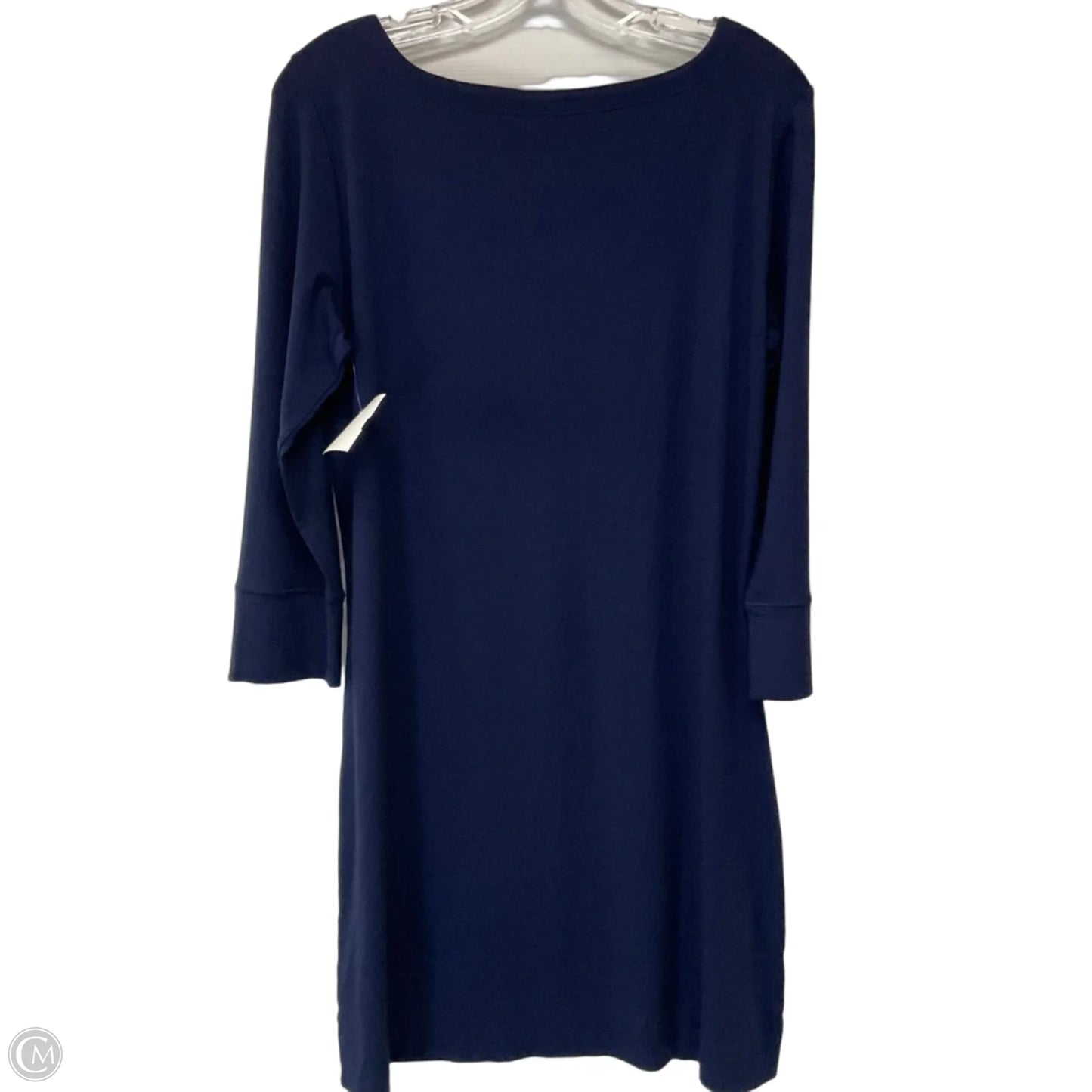 Dress Designer By Lilly Pulitzer In Navy, Size: L