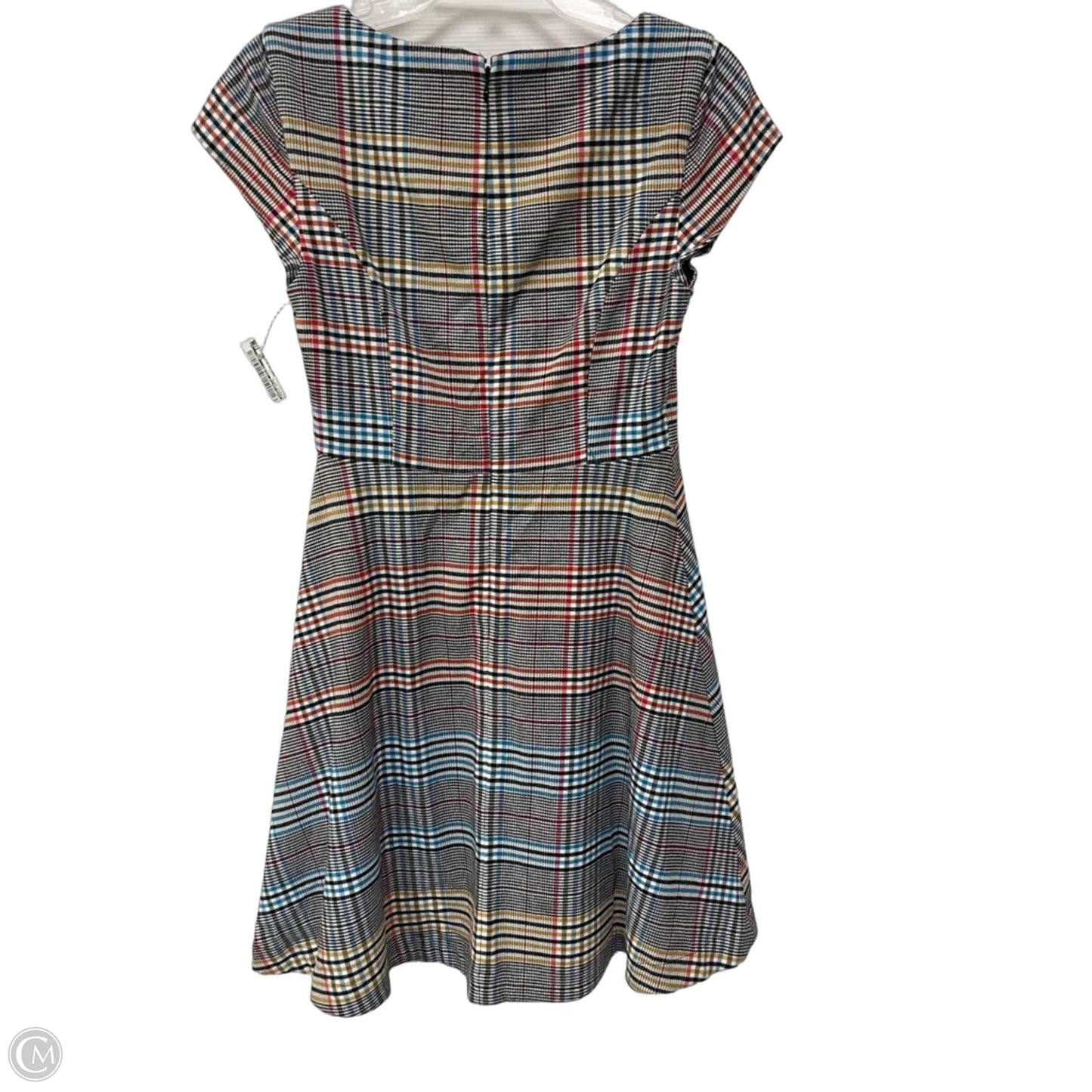 Dress Work By Moulinette Soeurs In Checkered Pattern, Size: 4