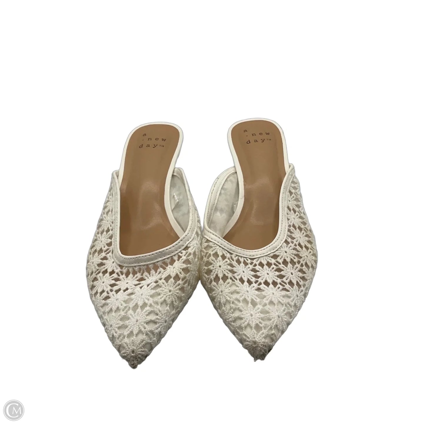 Shoes Heels Kitten By A New Day In White, Size: 8
