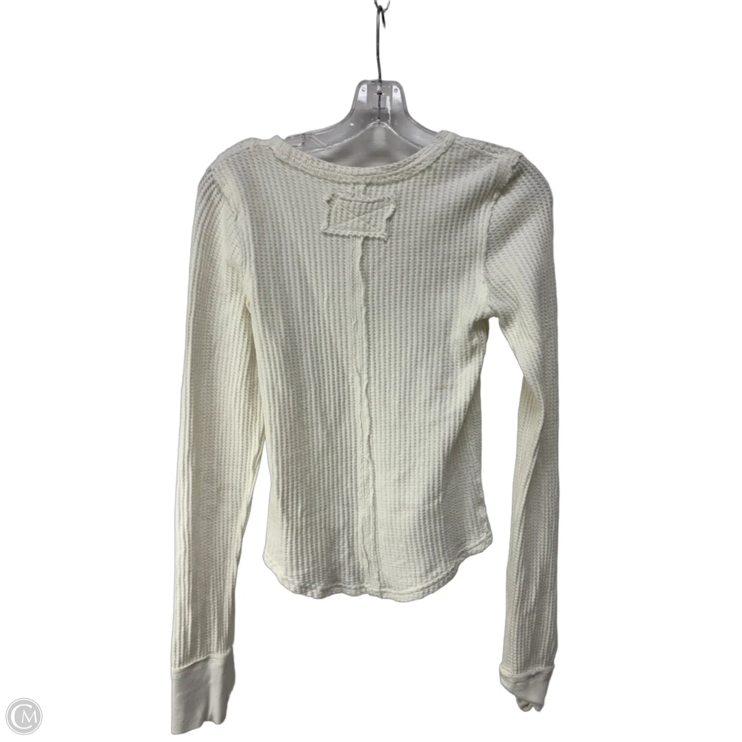 Top Long Sleeve By We The Free In White, Size: S