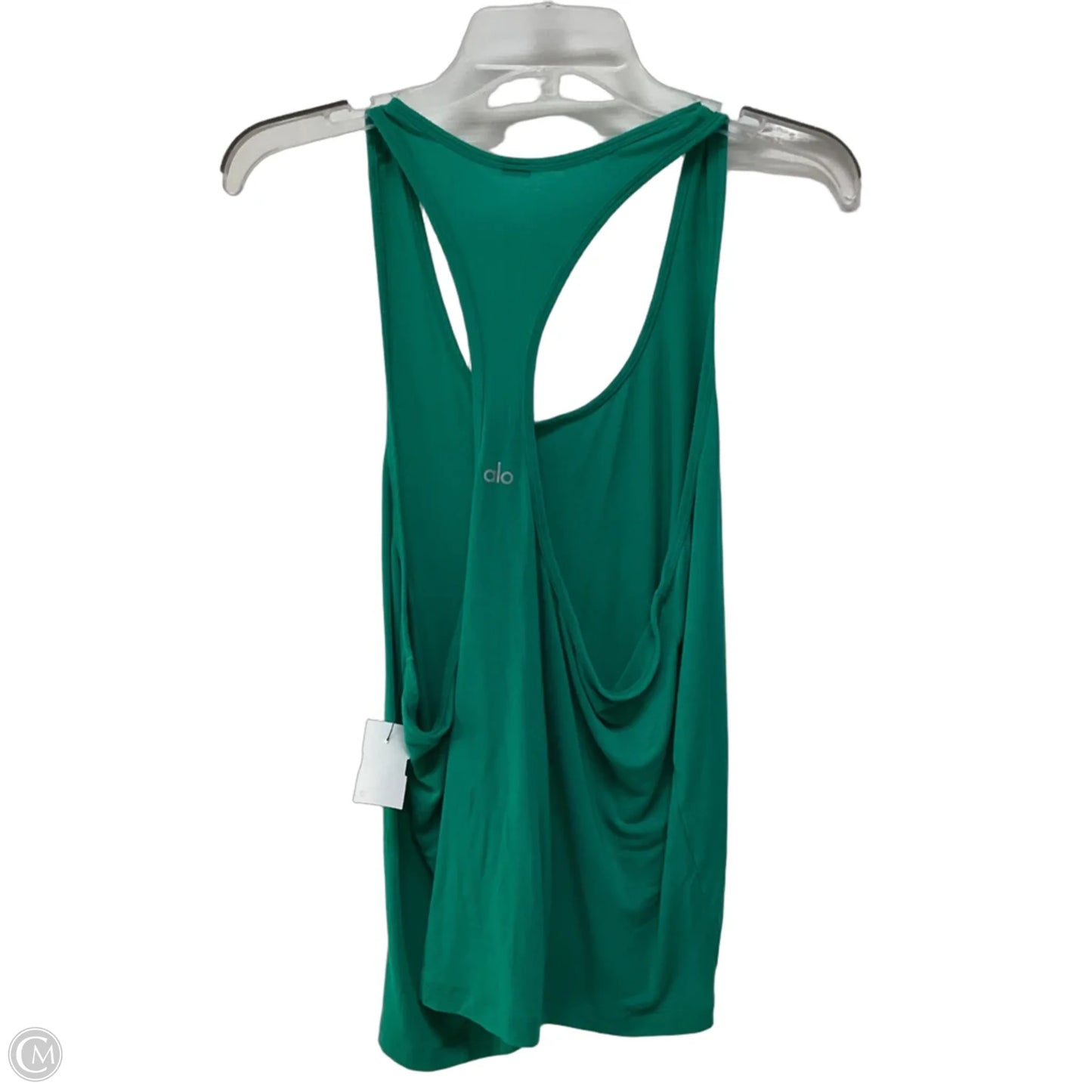Athletic Tank Top By Alo In Green, Size: L
