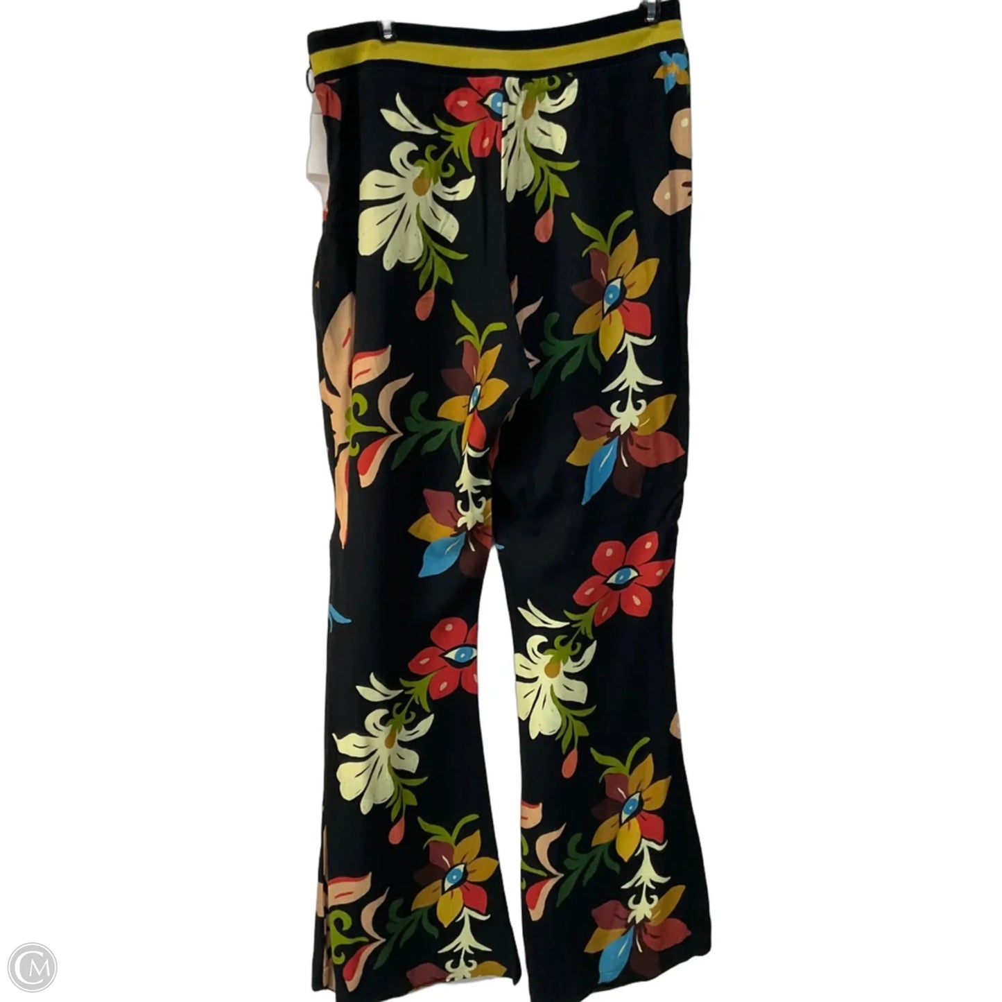 Pants Wide Leg By Farm Rio In Floral Print, Size: M