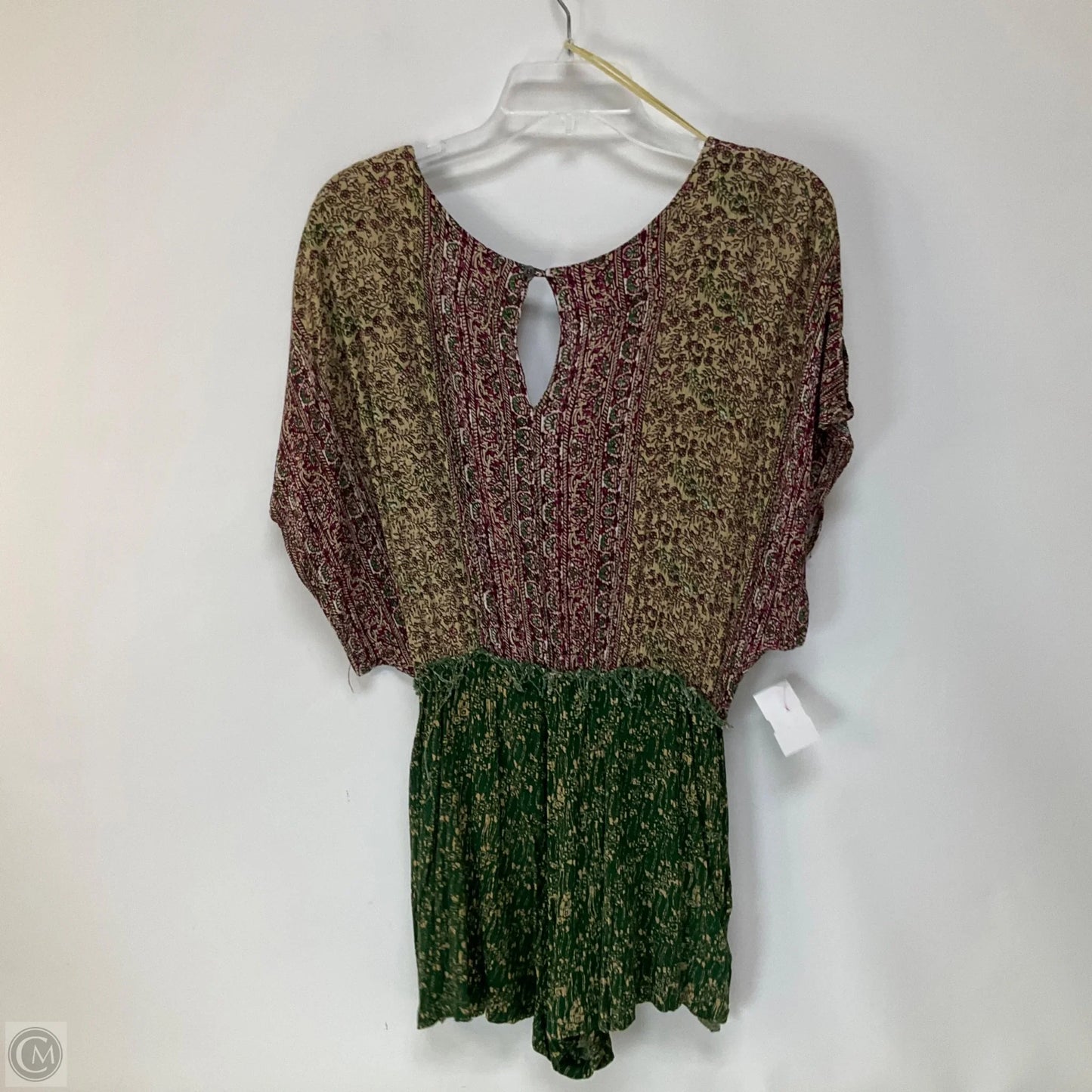 Romper By Free People In Green, Size: M