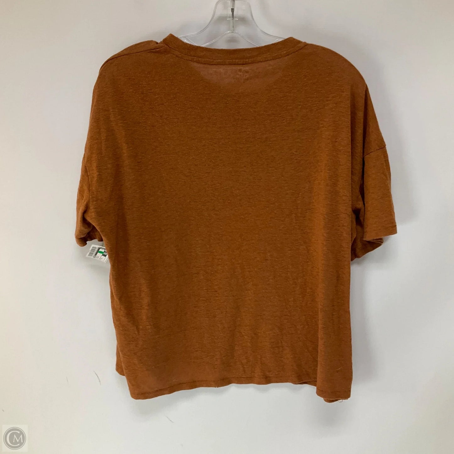 Top Short Sleeve By Aerie In Orange, Size: S