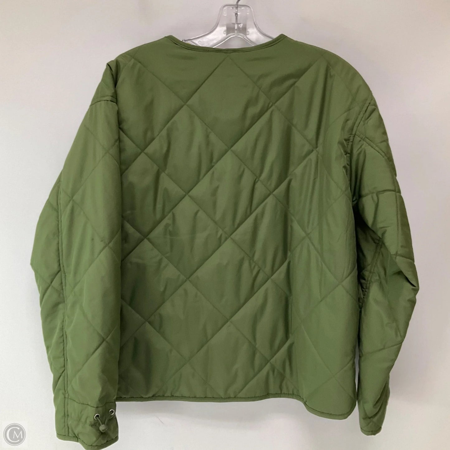 Jacket Puffer & Quilted By Gap In Green, Size: Xs