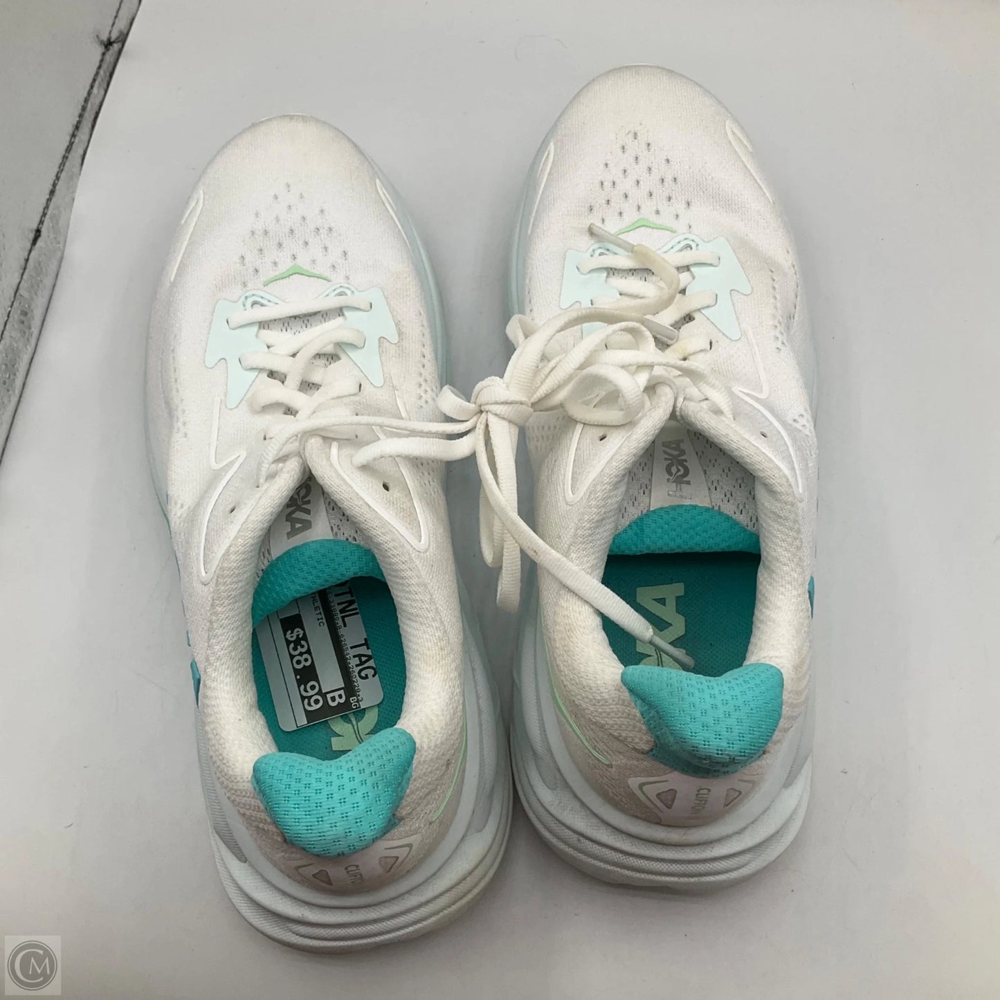 Shoes Athletic By Hoka In White, Size: 8.5