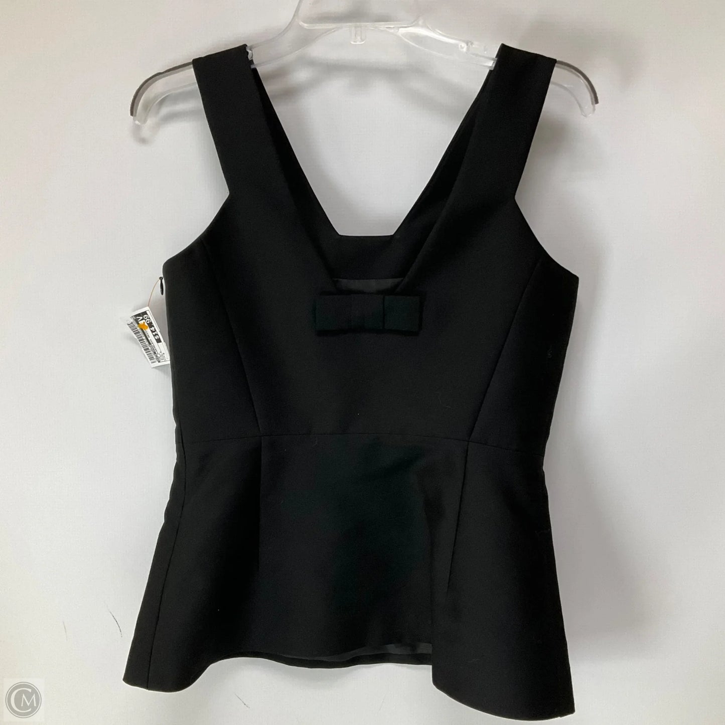 Top Sleeveless Designer By Kate Spade In Black, Size: S