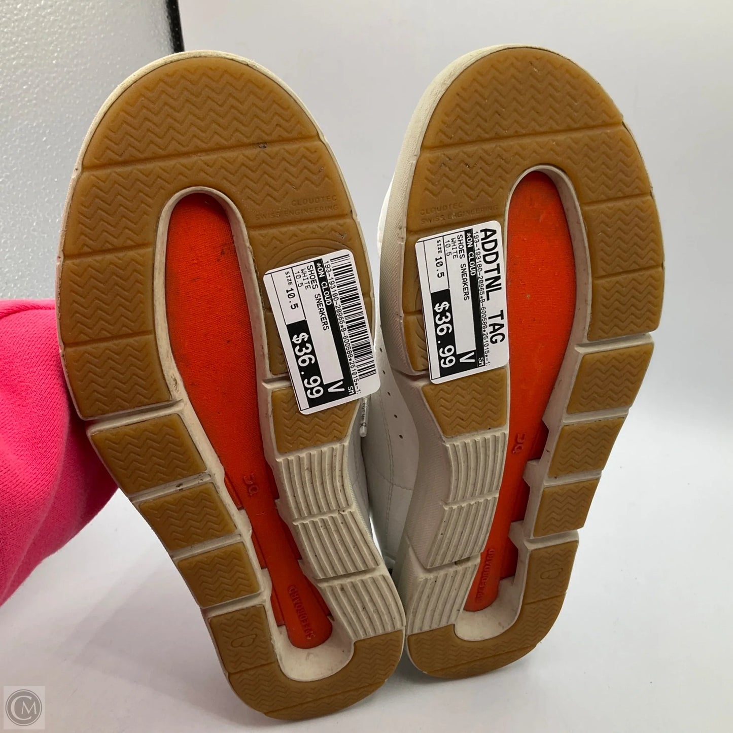 Shoes Sneakers By On Cloud In White, Size: 10.5