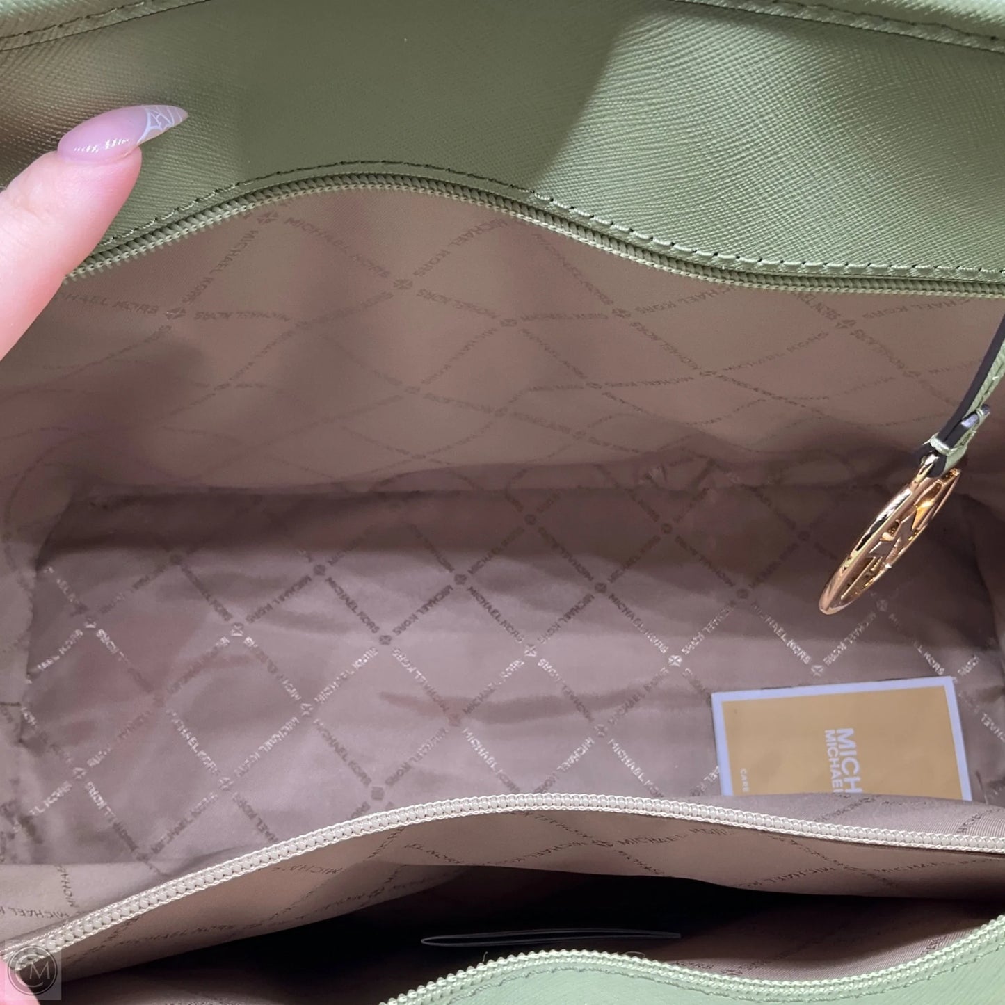 Handbag Designer By Michael Kors, Size: Large