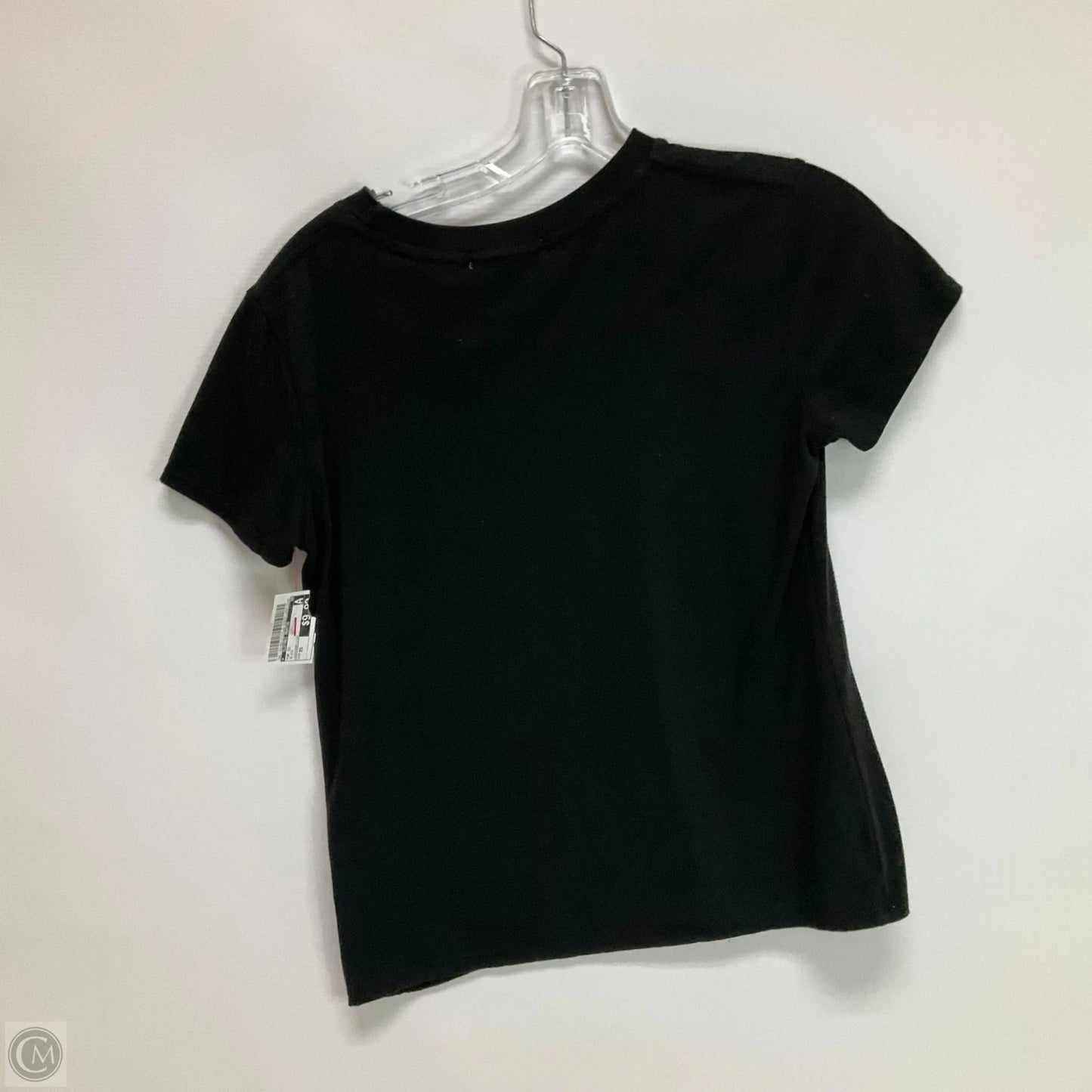 Top Short Sleeve By Clothes Mentor In Black, Size: Xs