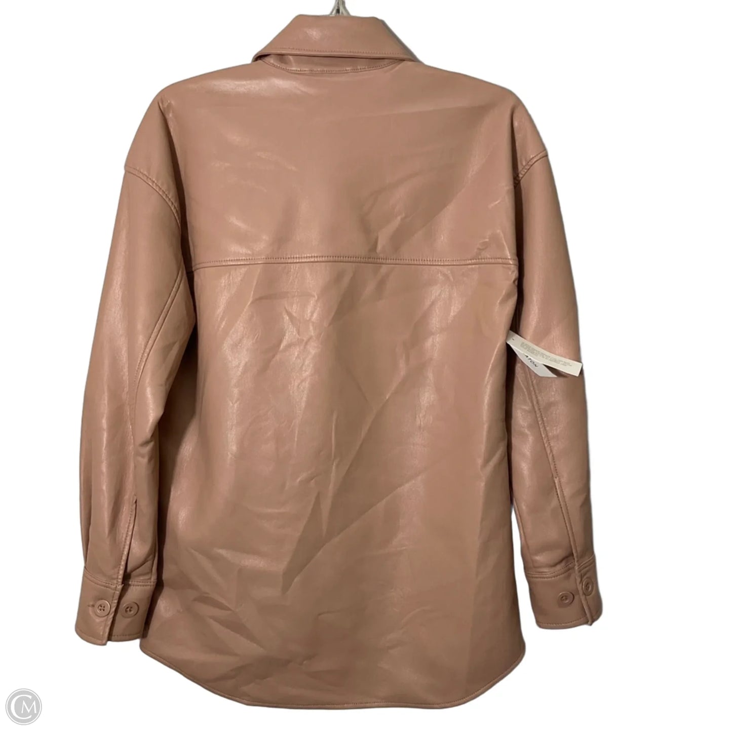 Jacket Shirt By Babaton In Pink, Size: Xxs