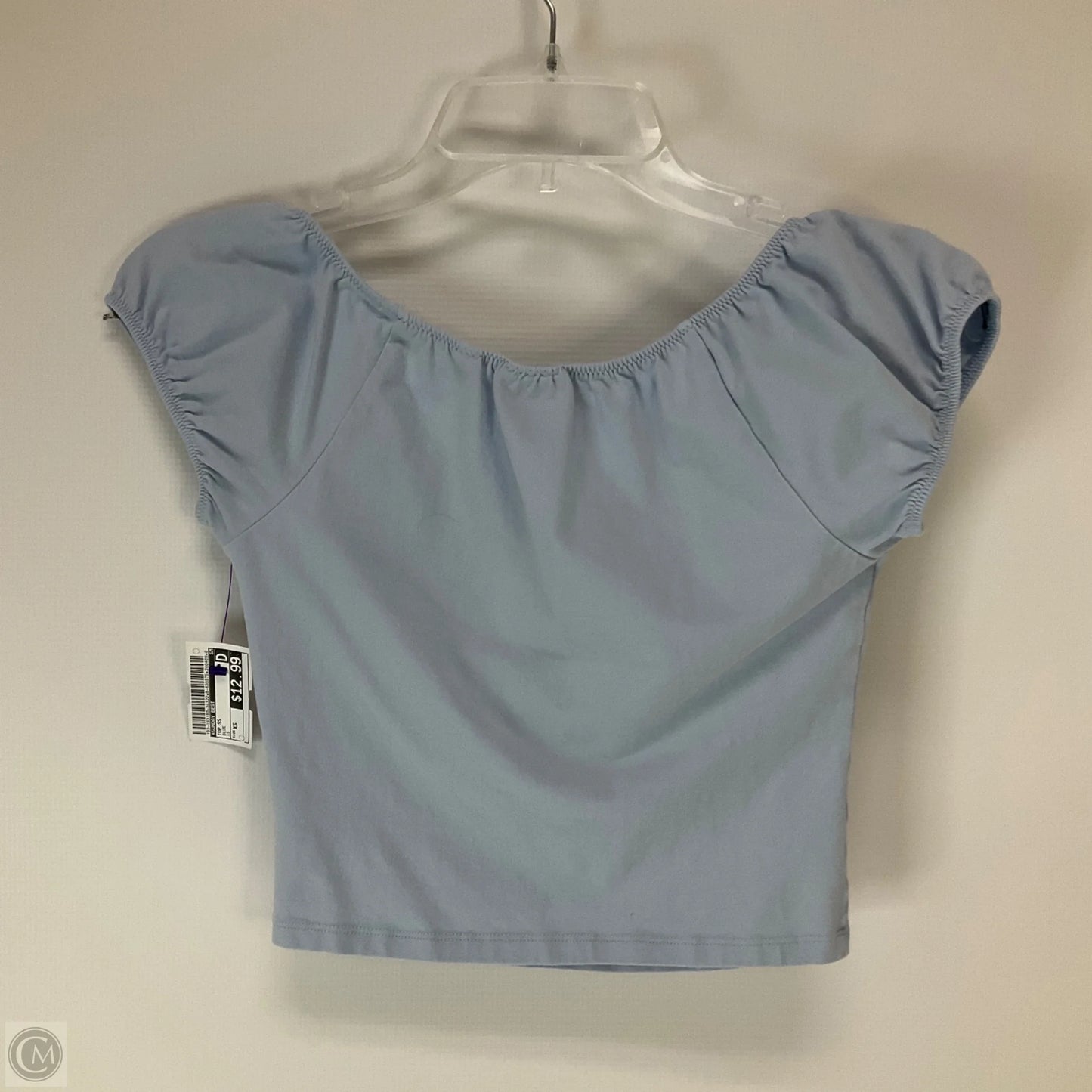 Top Short Sleeve By Sunday Best In Blue, Size: Xs