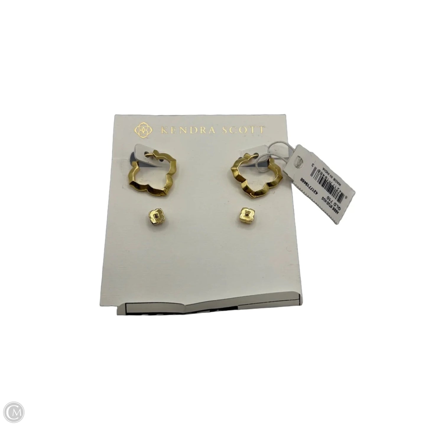 Earrings Hoop By Kendra Scott, Size: 02 Piece Set