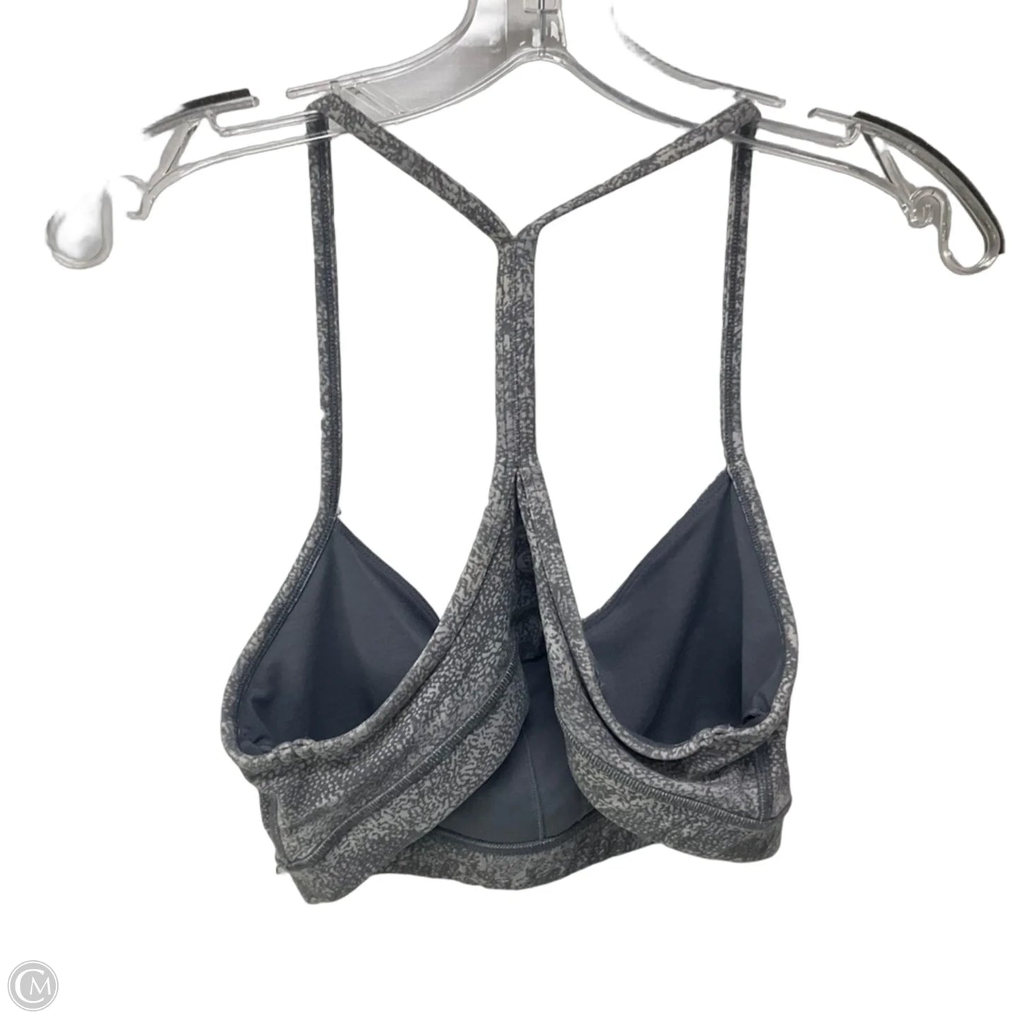 Athletic Bra By Lululemon In Grey, Size: 6