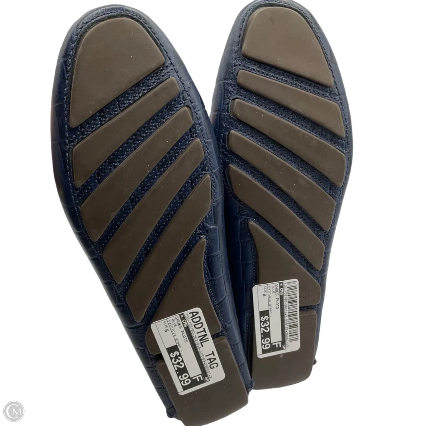 Shoes Flats By Cma In Blue, Size: 8