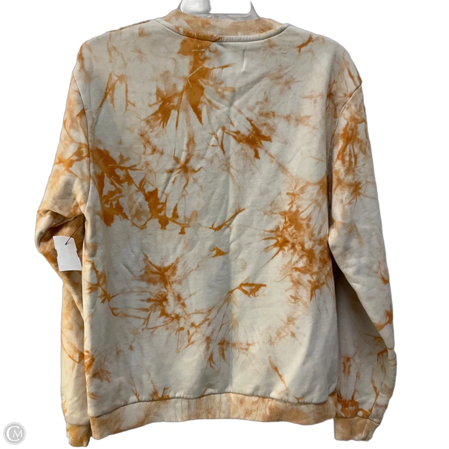 Sweatshirt Crewneck By Cmb In Tie Dye Print, Size: L
