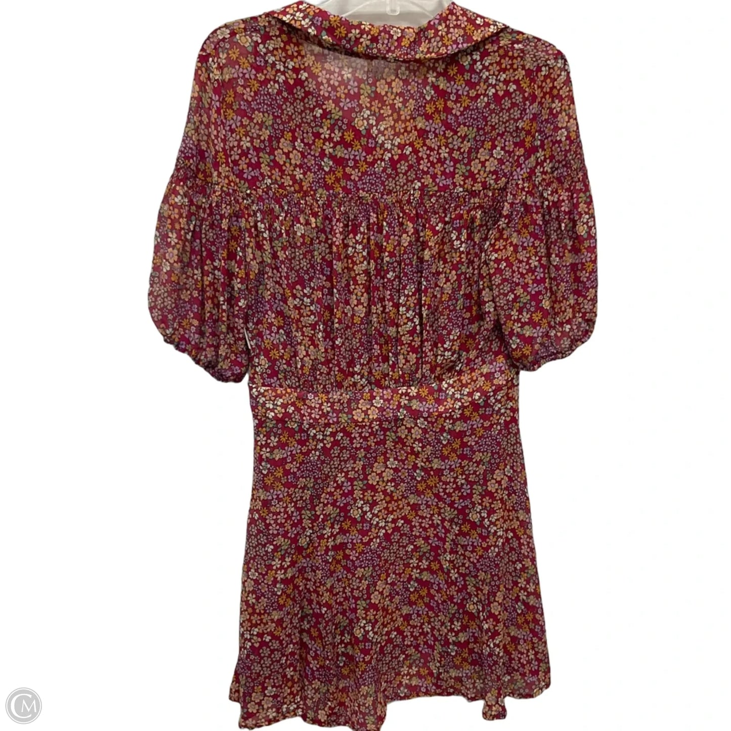Dress Casual Short By Free People In Floral Print, Size: M