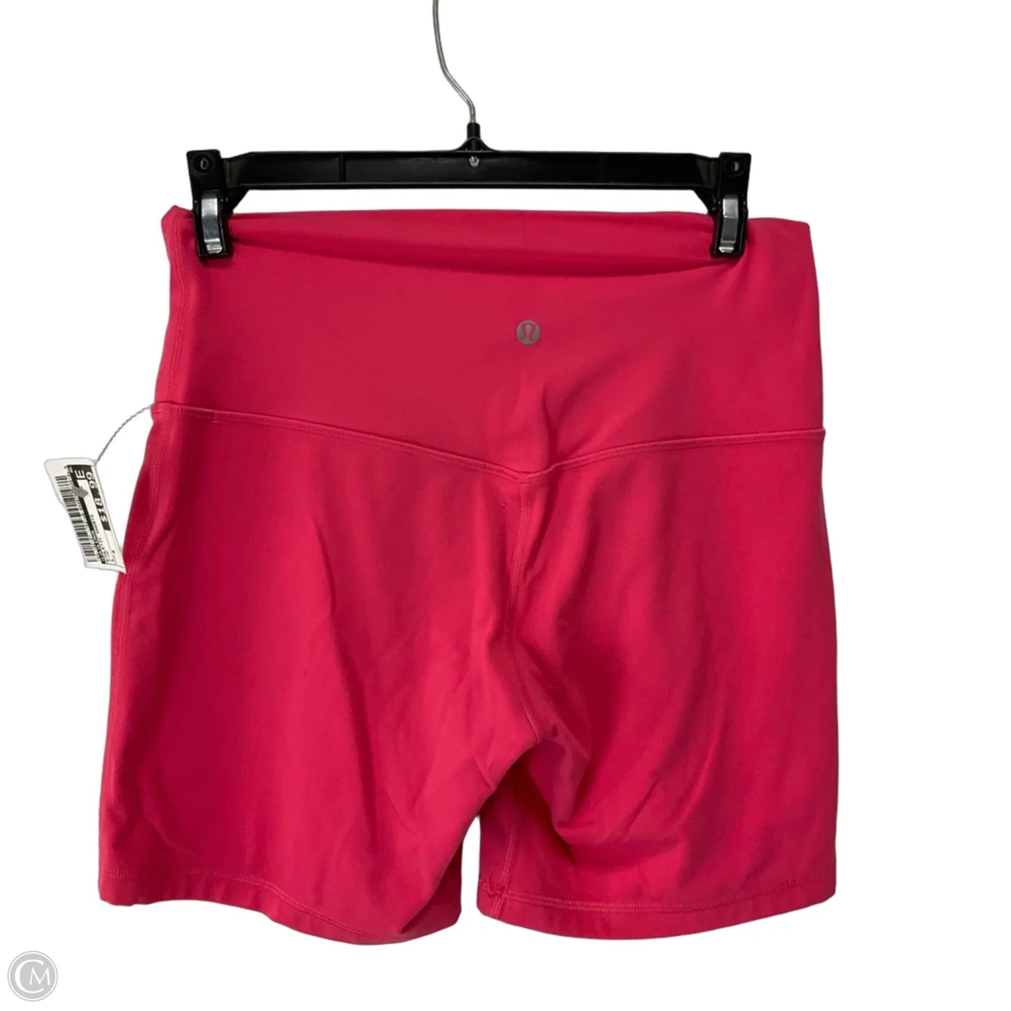 Athletic Shorts By Lululemon In Pink, Size: 8