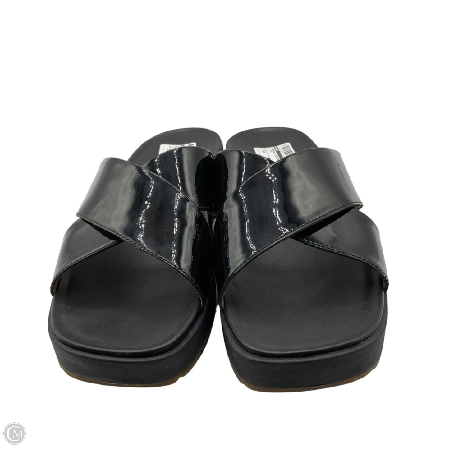 Sandals Designer By Ugg In Black, Size: 10