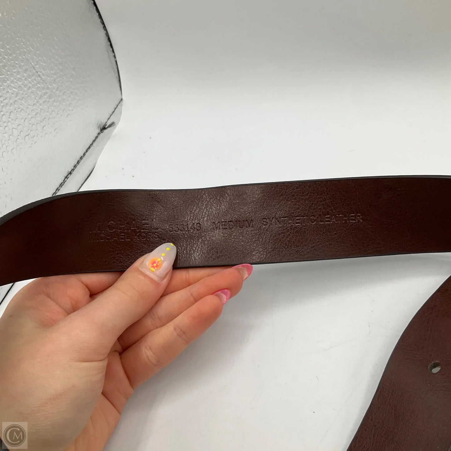 Belt Designer By Michael Kors, Size: Medium