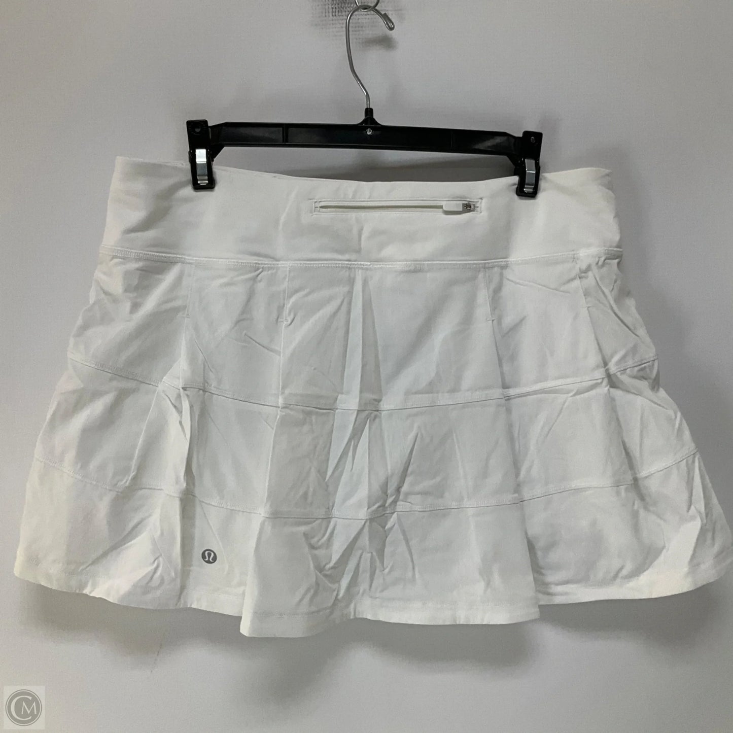 Athletic Skort By Lululemon In White, Size: 10