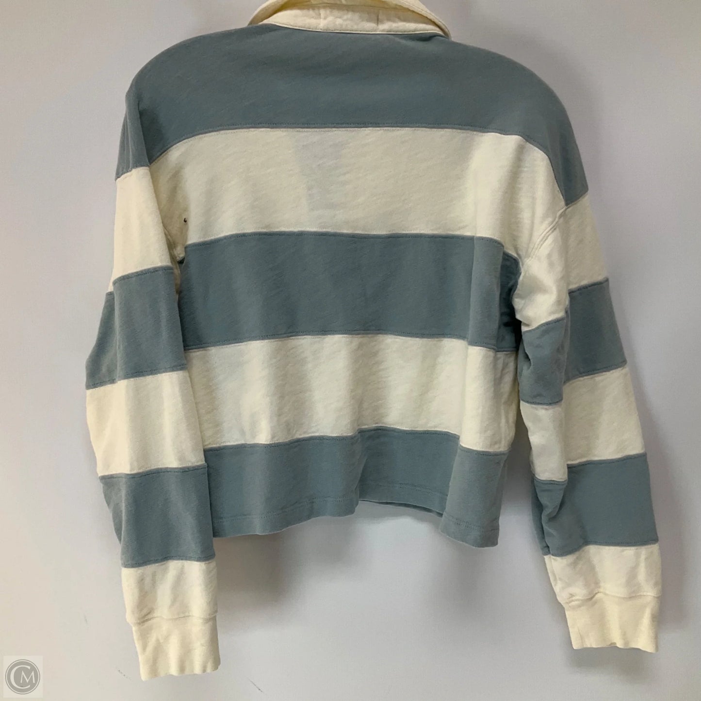 Top Long Sleeve By Marine Layer In Striped Pattern, Size: S