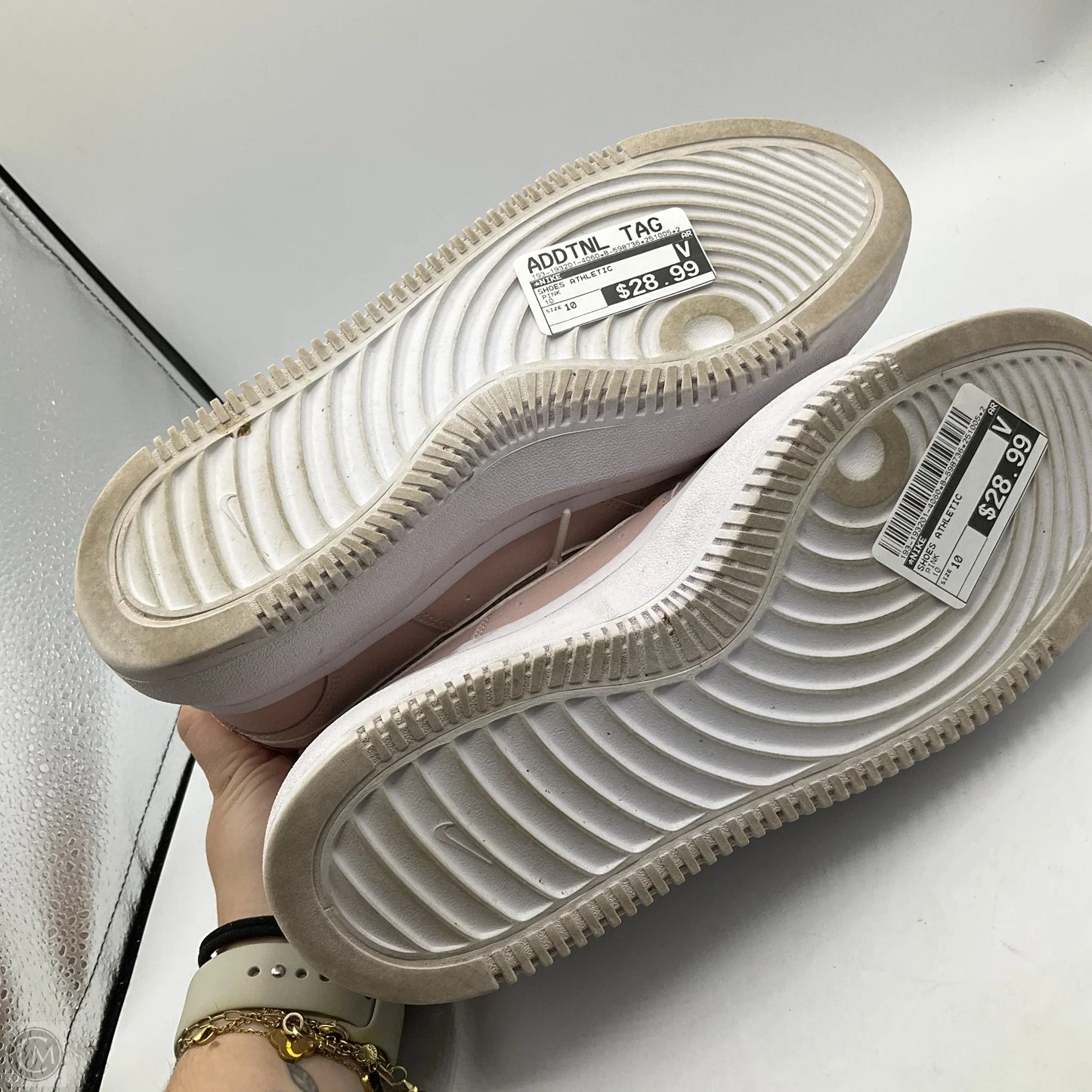 Shoes Athletic By Nike In Pink, Size: 10