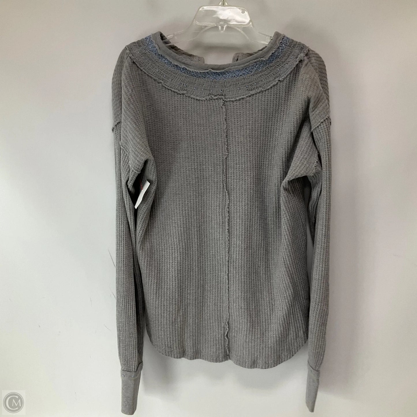 Top Long Sleeve By We The Free In Grey, Size: M