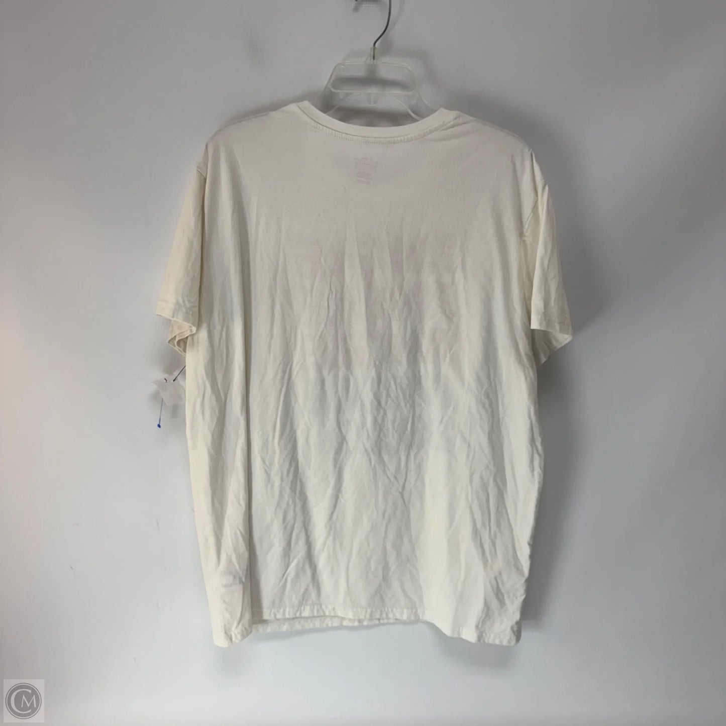 Top Short Sleeve By Clothes Mentor In White, Size: 2x