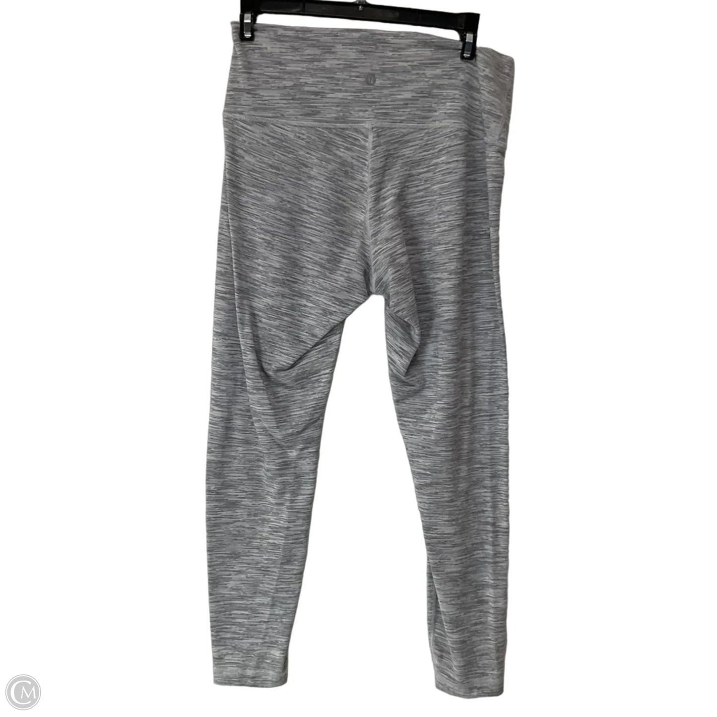 Athletic Leggings By Lululemon In Grey, Size: 10