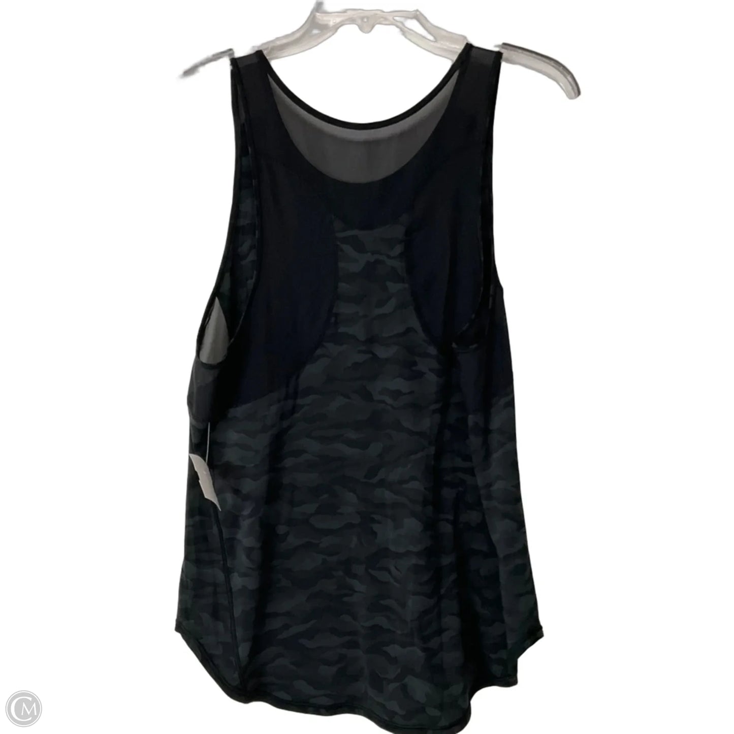 Athletic Tank Top By Lululemon In Camouflage Print, Size: M