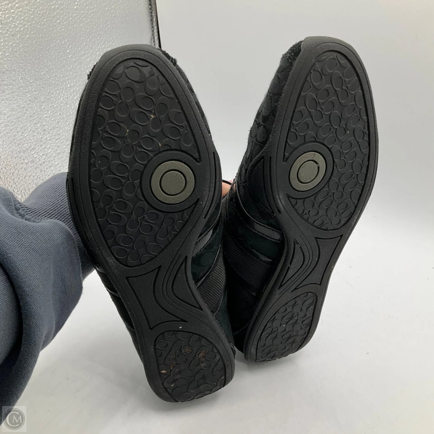 Shoes Designer By Coach In Black, Size: 6.5