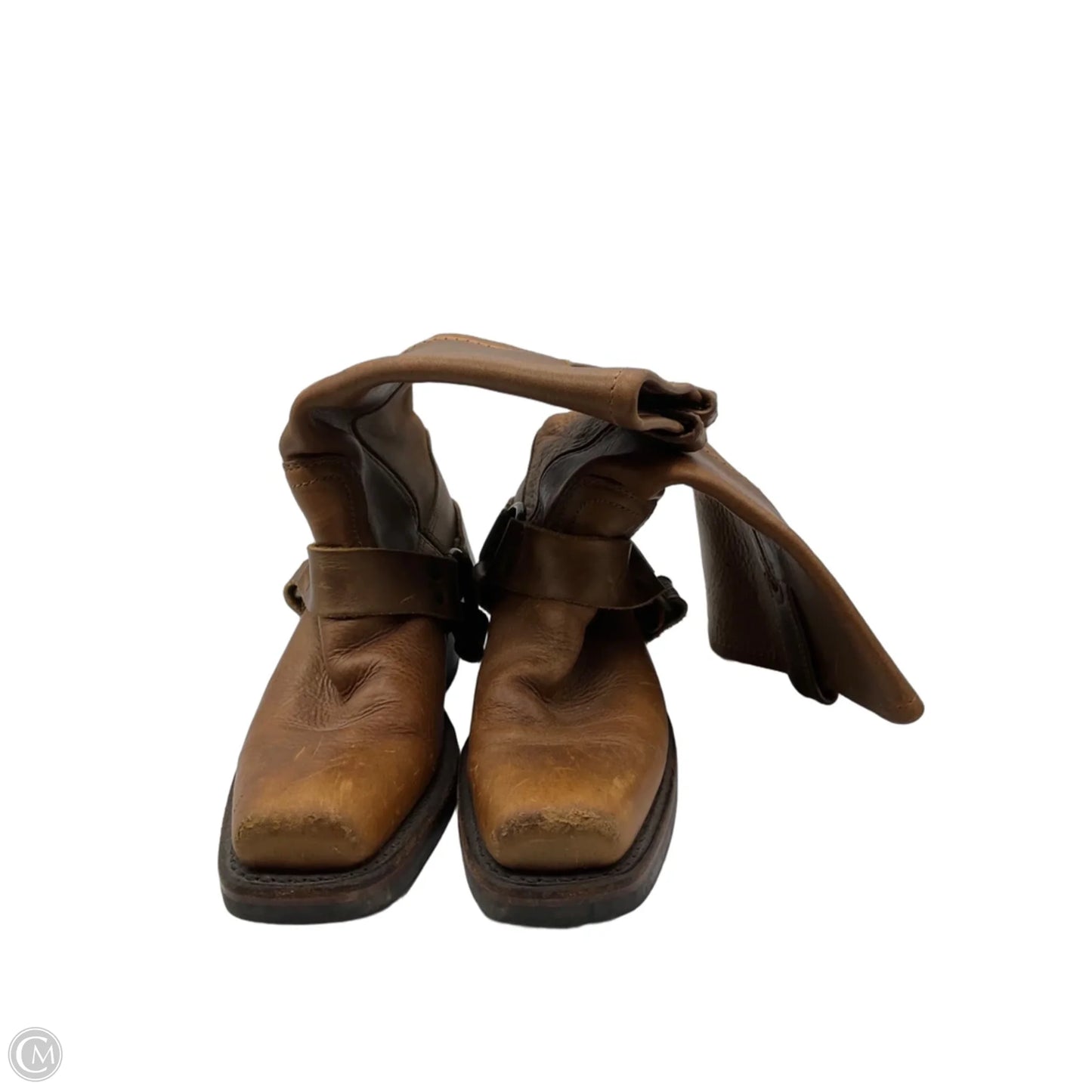 Boots Designer By Frye In Brown, Size: 5.5