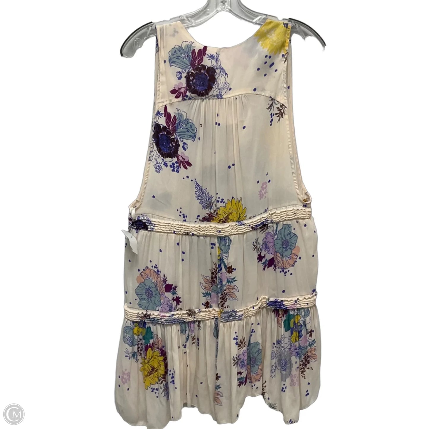 Tunic Sleeveless By Free People In Floral Print, Size: M