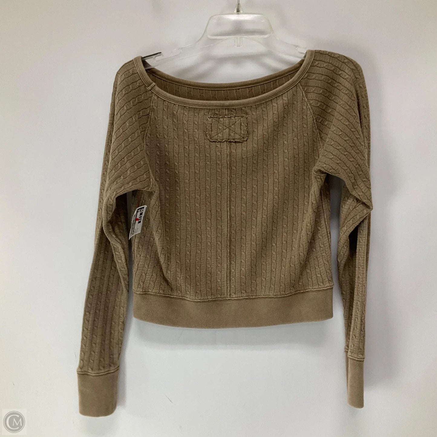 Top Long Sleeve By We The Free In Brown, Size: S