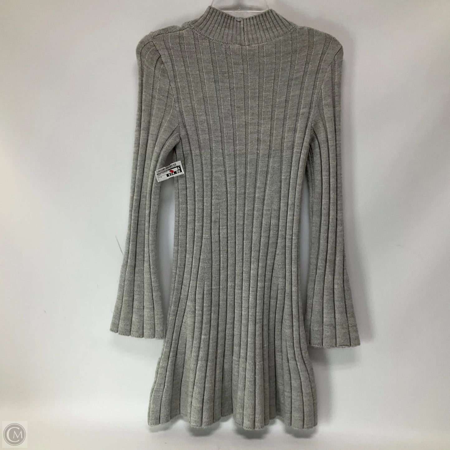 Dress Sweater By Anthropologie In Grey, Size: S
