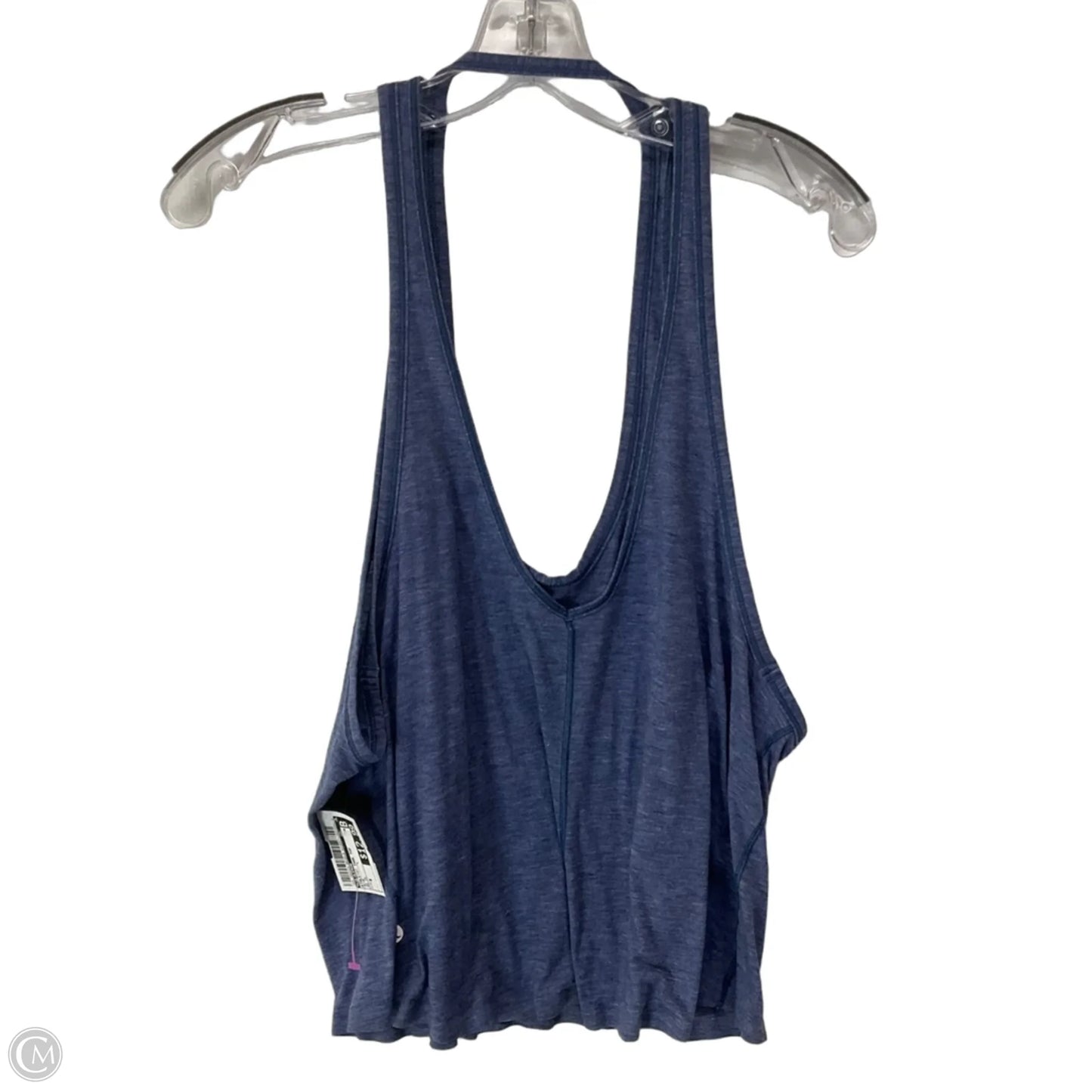 Athletic Tank Top By Lululemon In Blue, Size: 6
